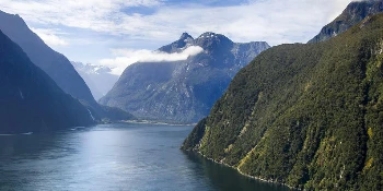 New Zealand Small Group Golf Tour Vacation Package Milford Sound, South Island, New Zealand - PerryGolf + Azamara Cruises