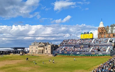 The Open, The Old-Course, StAndrews, Scotland by Gordon Dalgleish - The Open Golf Vacation Packages with PerryGolf